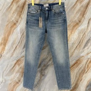 Moussy Lopez Slim Tapered Jeans in Blue