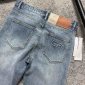 Replica Denimic High Waist Label Applique Washed Straight Leg Jeans black/jeans