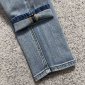 Replica Denimic High Waist Label Applique Washed Straight Leg Jeans black/jeans