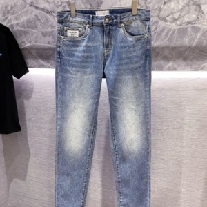 Dolce & Gabbana Kids - distressed stonewash jeans - kids - Cotton - 2 - Blue