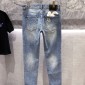 Replica Dolce & Gabbana Kids - distressed stonewash jeans - kids - Cotton - 2 - Blue