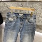 Replica Dolce & Gabbana Kids - distressed stonewash jeans - kids - Cotton - 2 - Blue