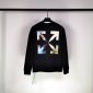 Replica Off-White Hoodie Degradé Arrows in Black