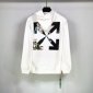 Replica Off-White Hoodie Degradé Arrows in White