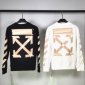 Replica Off-White Hoodie Degradé Arrows in White