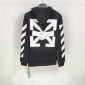 Replica Off-White Hoodie Degradé Arrows in Black