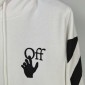 Replica Off-White Hoodie Degradé Arrows in Black