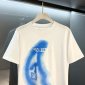 Replica Givenchy White/pale Blue Logo-print Cloud Cotton-jersey T-shirt