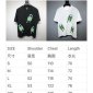 Replica GIVENCHY Light Green T-Shirt With 4G Lock Print In Cotton Man