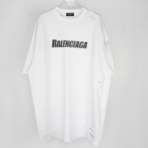 Balenciaga - boxy logo print T-shirt 