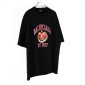 Replica Shop Balenciaga logo crest print T-shirt with Express Delivery - FARFETCH