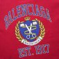 Replica New Balenciaga College Crest Logo T-Shirt Navy Size XS $575