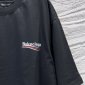 Replica Balenciaga Oversized Embroidered Cotton-jersey T-shirt