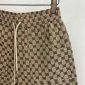 Replica Gucci Wide-Leg Logo-Jacquard Cotton-Blend Drawstring Shorts - Men - Brown Shorts - XXL