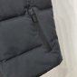 Replica Prada Down Jacket Sleeveless down vest in fleece