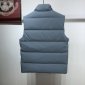 Replica Prada Down Jacket Sleeveless down vest in fleece