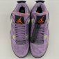 Replica Jordan Womens Air 4 WMNS Canyon Purple