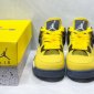 Replica Air Jordan 4 Retro Lightning Tour Yellow Multi