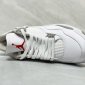 Replica Nike Men's Air Jordan Retro IV 4 White Oreo Tech Grey