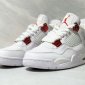 Replica Nike Jordan 4 Retro Metallic Red (m) in White