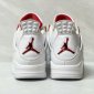 Replica Nike Jordan 4 Retro Metallic Red (m) in White