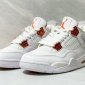 Replica Air Jordan 4 Retro GS "Metallic Red White