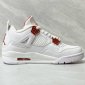 Replica Air Jordan 4 Retro GS "Metallic Red White