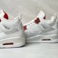 Replica Air Jordan 4 Retro GS "Metallic Red White