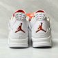 Replica Air Jordan 4 Retro GS "Metallic Red White