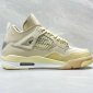 Replica Air Jordan 4 Retro SP Womens "Off-White - Sail" Shoes