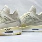 Replica Air Jordan 4 Retro SP Womens "Off-White - Sail" Shoes