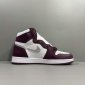 Replica Brand New Air Jordan 1 Retro High OG GS Bordeaux Brand New