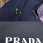 Replica Prada Jacket Single-breasted re-nylon in Black