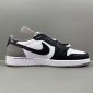 Replica Nike Youth Dunk Low DH9764 001 Black White Metallic - Size 6.5Y