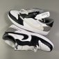 Replica Nike Youth Dunk Low DH9764 001 Black White Metallic - Size 6.5Y