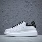 Replica Alexander McQueen - Oversized low-top sneakers - men - Calf Leather/Rubber/Kudu Leather - 40 - White
