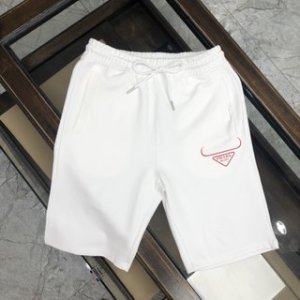 Prada Shorts Re-Nylon Bermudas in White