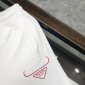 Replica Prada Shorts Re-Nylon Bermudas in White