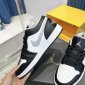 Replica Jordan Mens Air Jordan 1 Low Black/Particle Grey