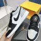 Replica Jordan Youth Jordan 1 Low GS 5 Shadow Toe