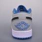 Replica Jordan Kids - Air Jordan 1 Mid "Cement/True Blue" sneakers - kids - Rubber/Leather/Fabric