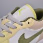 Replica Air Jordan 1 Low 'Sail Oil Green Light Lemon'