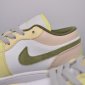 Replica Air Jordan 1 Low 'Sail Oil Green Light Lemon'