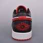 Replica Air Jordan 1 Low 'Gym Red/Black/White' WHITE/GYM RED/BLACK/SAIL