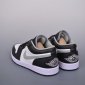 Replica Men's Air Jordan 1 Low Shoes in Black