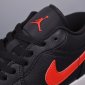 Replica Jordan 1 Mid Little Kids' Shoes in Black