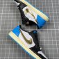 Replica Jordan 1 Retro Low Og Black Dark Powder Blue-