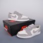 Replica Air Jordan 1 Low OG EX Tech Grey Light Orewood Brown White