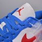 Replica Jordan 1 Low Sport Blue/Gym Red/White/Sail Women's Shoes