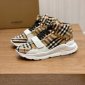 Replica burberry Regis Vintage Check Lace-Up Sneaker in Archive Beige at Nordstrom